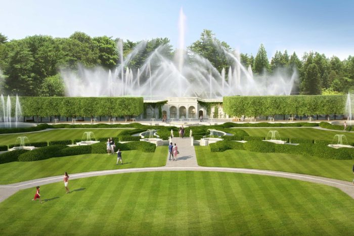 Main Fountain Garden Revitalization Begins